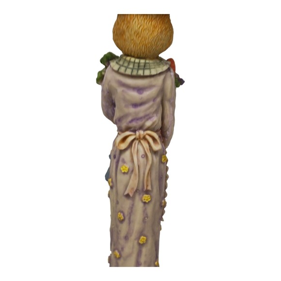 VTG anthropomorphic Easter Bunnies Gardening Shopping Figurines Kitsch Holiday - Picture 15 of 16